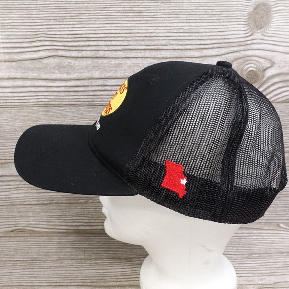 BASS PRO SHOPS SUNSET HILLS MO ST LOUIS ADJUSTABLE MESH SNAPBACK BASEBALL HAT - Picture 4 of 9